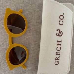 Yellow sunglasses, polarized, Grech and Co. Adult size